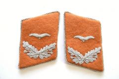 Luftwaffe Nachrichten Leutnant Collar Tabs
