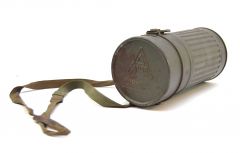 Luftschutz Gasmask Canister with Long Strap