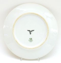 Porcelain Luftwaffe Marked Plate (1941)