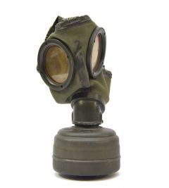Luftschutz Gasmask (Pol.Meister! marked)