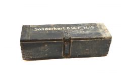 Wooden 'Sonderkart.6 le.F.H.18' Transport Box