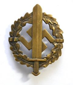 SA sportabzeichen in Bronze (E.Schneider)