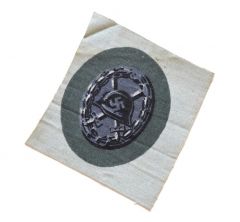 Verwundeten Abzeichen in Schwarz (Cloth Version)