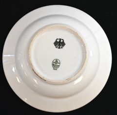 Porcelain Reichswehr Soup Plate (1936)