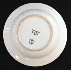 Porcelain Luftwaffe Soup Plate (1938)
