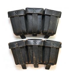 Named Matching WH K98 Ammo Pouches (RBNr.)