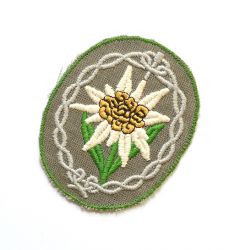 Rare Gebirgsjäger Windjacke Edelweiss Sleeve Badge