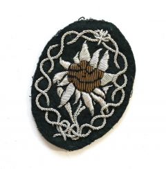 Officers Edelweiss Sleeve Badge (uniform removed)