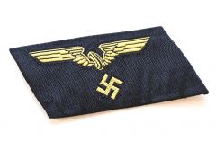 Single Reichsbahn Collar Tab