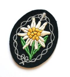 Gebirgsjäger EM /NCO Edelweiss Sleeve Badge