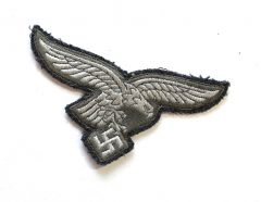 Rare Luftwaffe Bevo Flatwire Breast Eagle