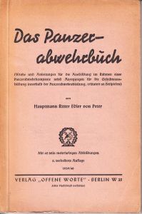 Rare 'Das Panzer Abwehrbuch' (1939/40)