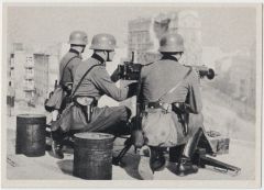 Polizei-SS (SD) Propaganda Postcard