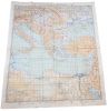 Large! Luftwaffe Navigation Map (Greece/Afrika)