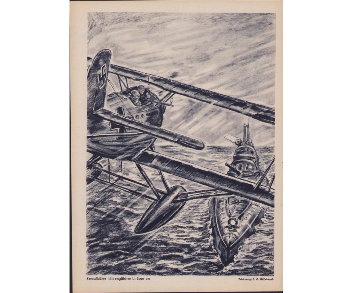 EA-Militaria | 'Die Kriegsmarine 1940 Juli Heft 13' Magazine