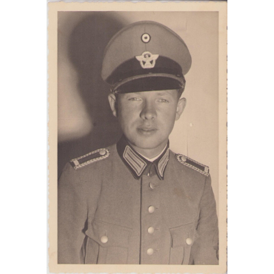 Schutzpolizei Wachtmeister Portrait 
