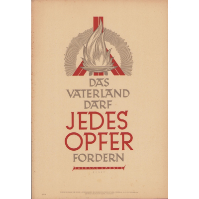 Wochenspruch der NSDAP (week 46, 1942)