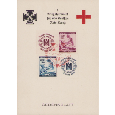 Deutsche Rote Kreuz Gedenkblatt