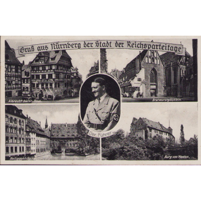 'Gruß aus Nürnberg' Postcard 1935