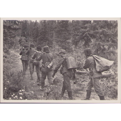 ᛋᛋ-Gebirgsdivision 'Nord' in Karelien Postcard  