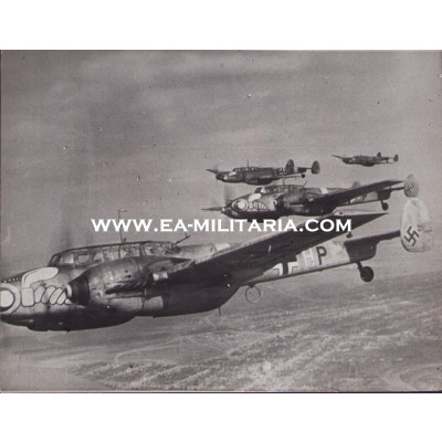 Zerstörergeschwader 1 Press Photo