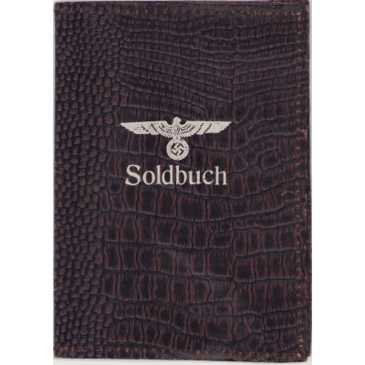 Wehrmacht 'Soldbuch' Protective Sleeve 