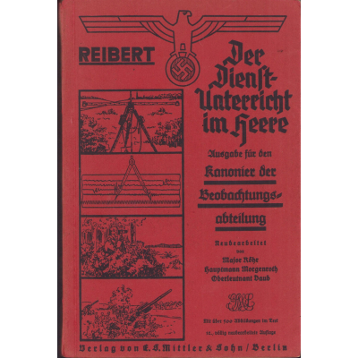 Wehrmacht 'Kanonier der Beobachtungsabteilung' Reibert