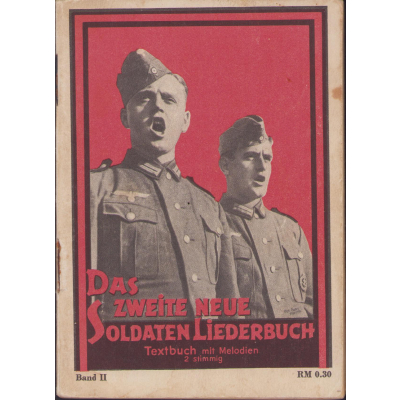 'Das zweite neue Soldaten Liederbuch' Booklet (Band II)
