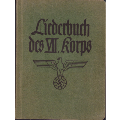 Liederbuch des VII.Korps (1940)