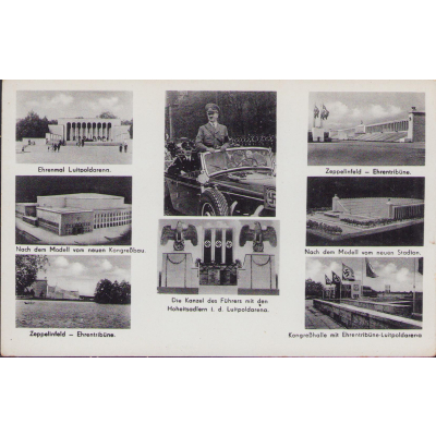 'Nürnberg die Stadt der Reichsparteitage' Postcard