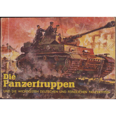 Rare 'Die Panzertruppen' Manual 1944