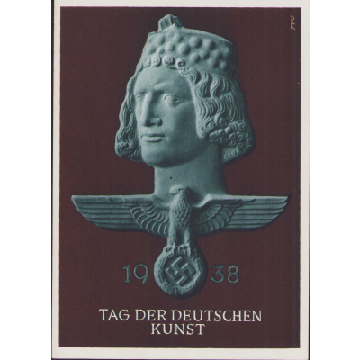 'Tag der Deutschen Kunst' Postcard 1938