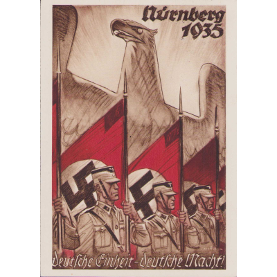 'Reichsparteitag Nürnberg 1935' Postcard