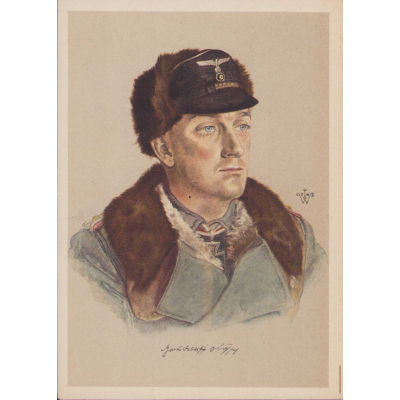 W.Willrich 'Hans Detleff' Postcard