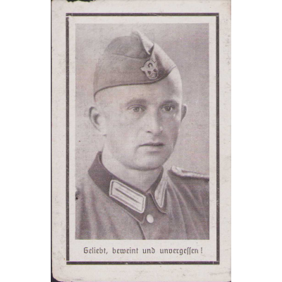 ᛋᛋ-Pol.Rgt.10 Death Notice 1944