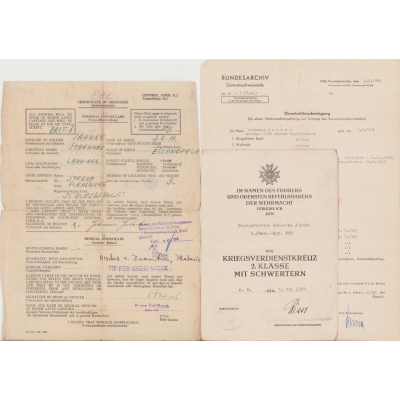 Gren.-Rgt.333 KVK Document Set