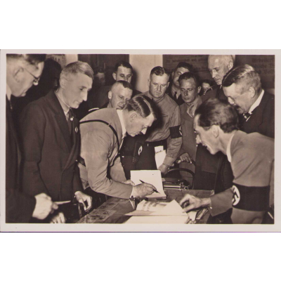 'Eröffnung des Parteimuseum' Postcard