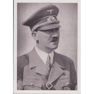A.Hitler Portrait Photo Postcard (1943)