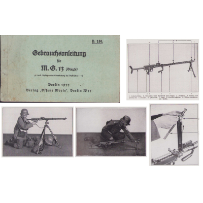 'Gebrauchsanleitung für M.G.13' Booklet 