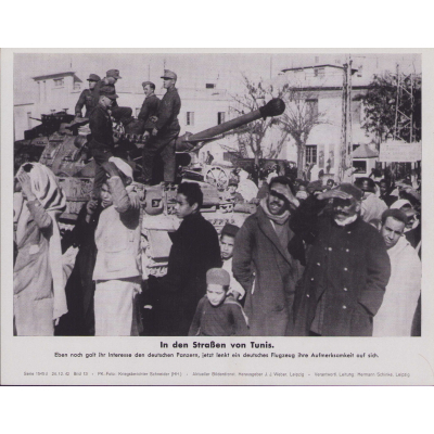 'In den Straßen von Tunis' Bilderkasten Press Photo