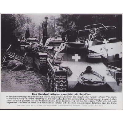 'Eine handvoll Männer' Bilderkasten Press Photo