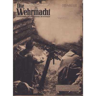'Die Wehrmacht 5.Januar 1944' Magazine