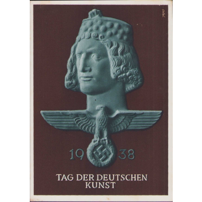 'Tag der Deutschen Kunst 1938' Postcard 