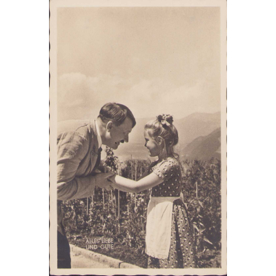 'Alles liebe und gute' Postcard