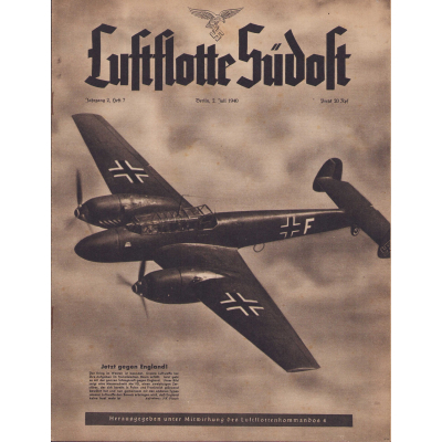 'Luftflotte Südost 2.Juli 1940' Magazine