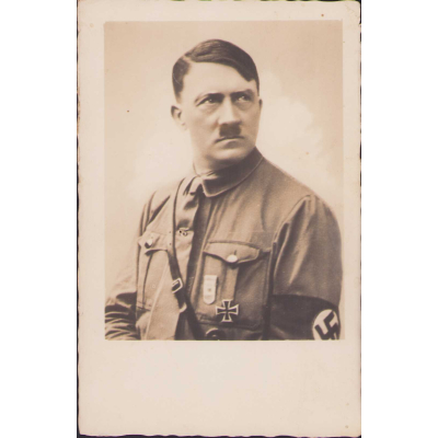 Early A.Hitler Portrait Postcard