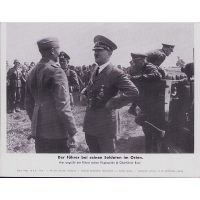 'Der Führer im Osten' Bilderkasten Press Photo