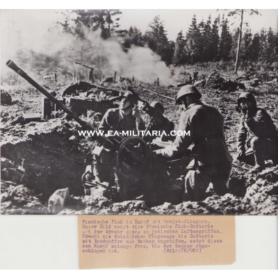 'Finnische Flak' Press Photograph
