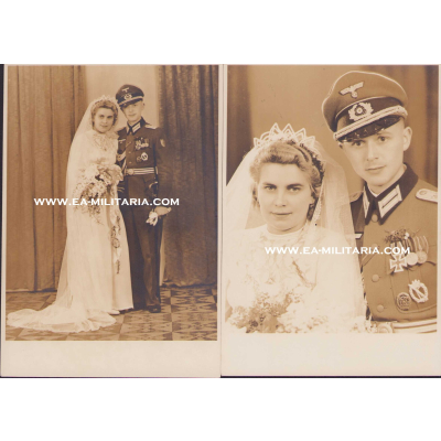 Decorated Leutnant Wedding Portraits