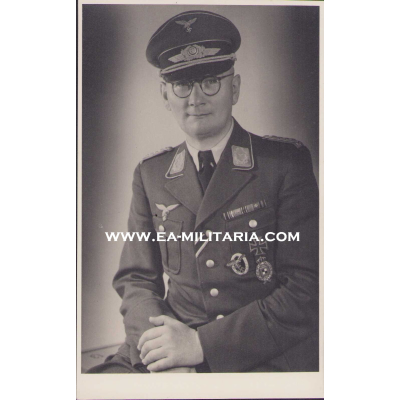 High Decorated Flieger Veteran Portrait